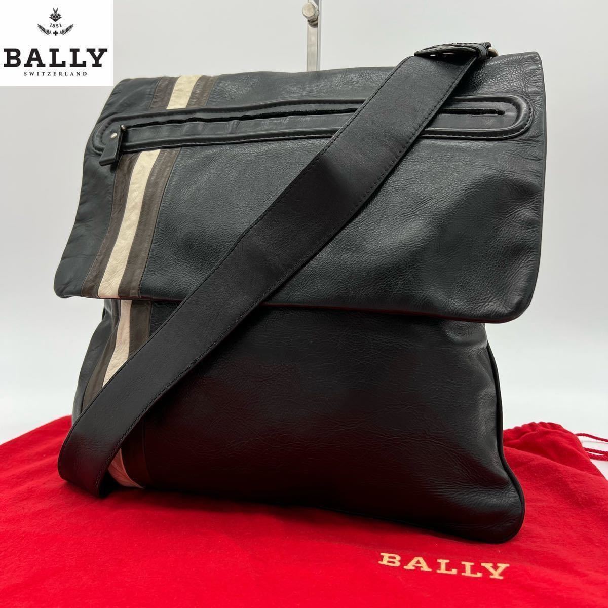  1円〜 BALLY バリー メンズ ビジネス メッセンジャーバッグ ショルダー レザー 本革 通勤 A4 斜め掛け カーフ トレスポ 黒 大容量(かばん、バッグ)｜売買されたオークション情報、yahooの商品情 かばん、バッグ