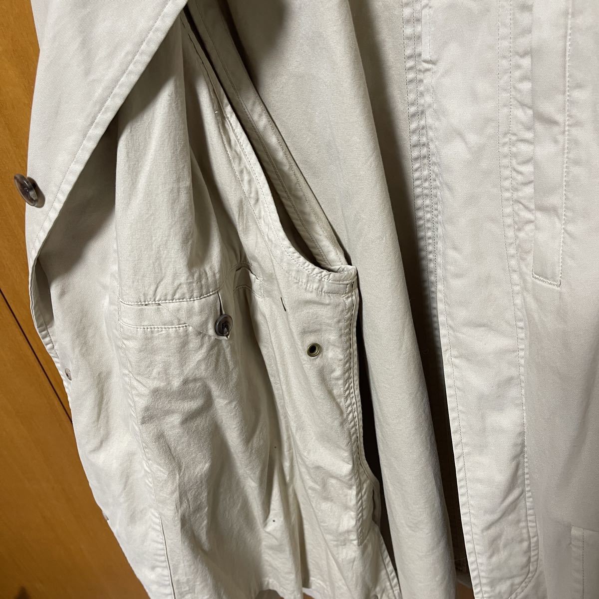 試着のみ Steven Alan 21SS G/DY GABARDINE 2WAY FIELD コート ステン 
