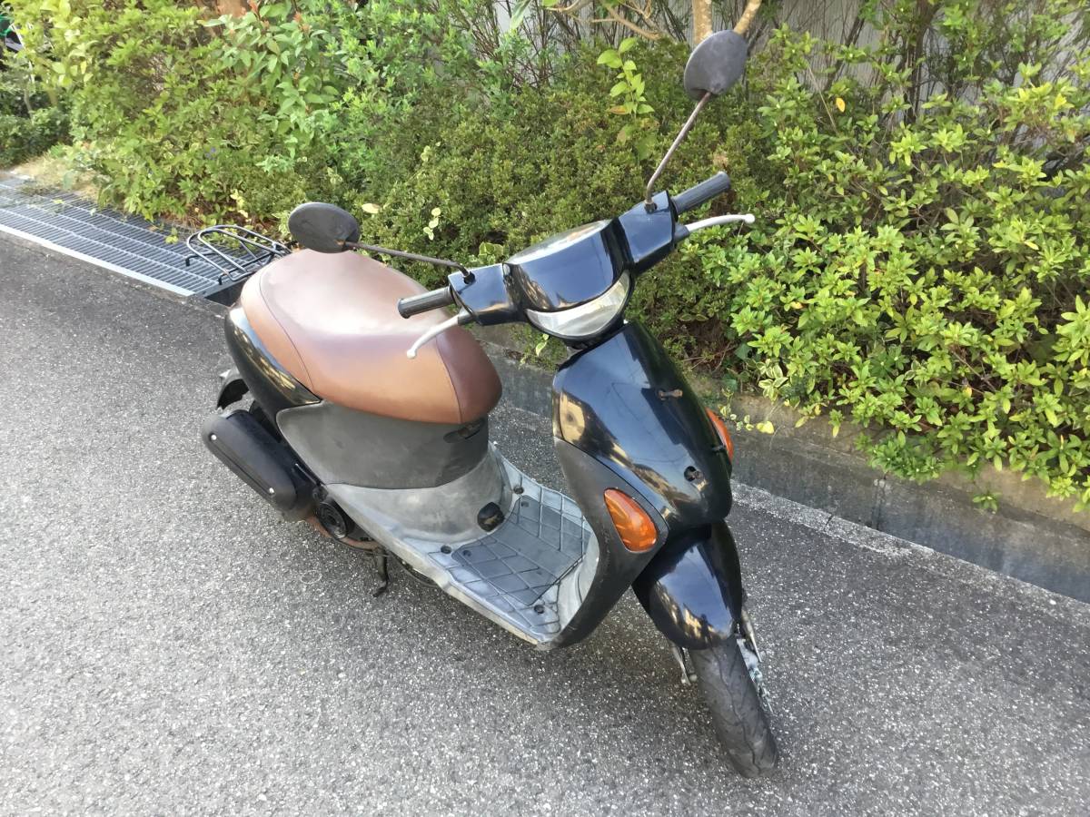 黒 スズキ レッツ4 原付 中古車 レッツ4パレット レッツ4 2012年 