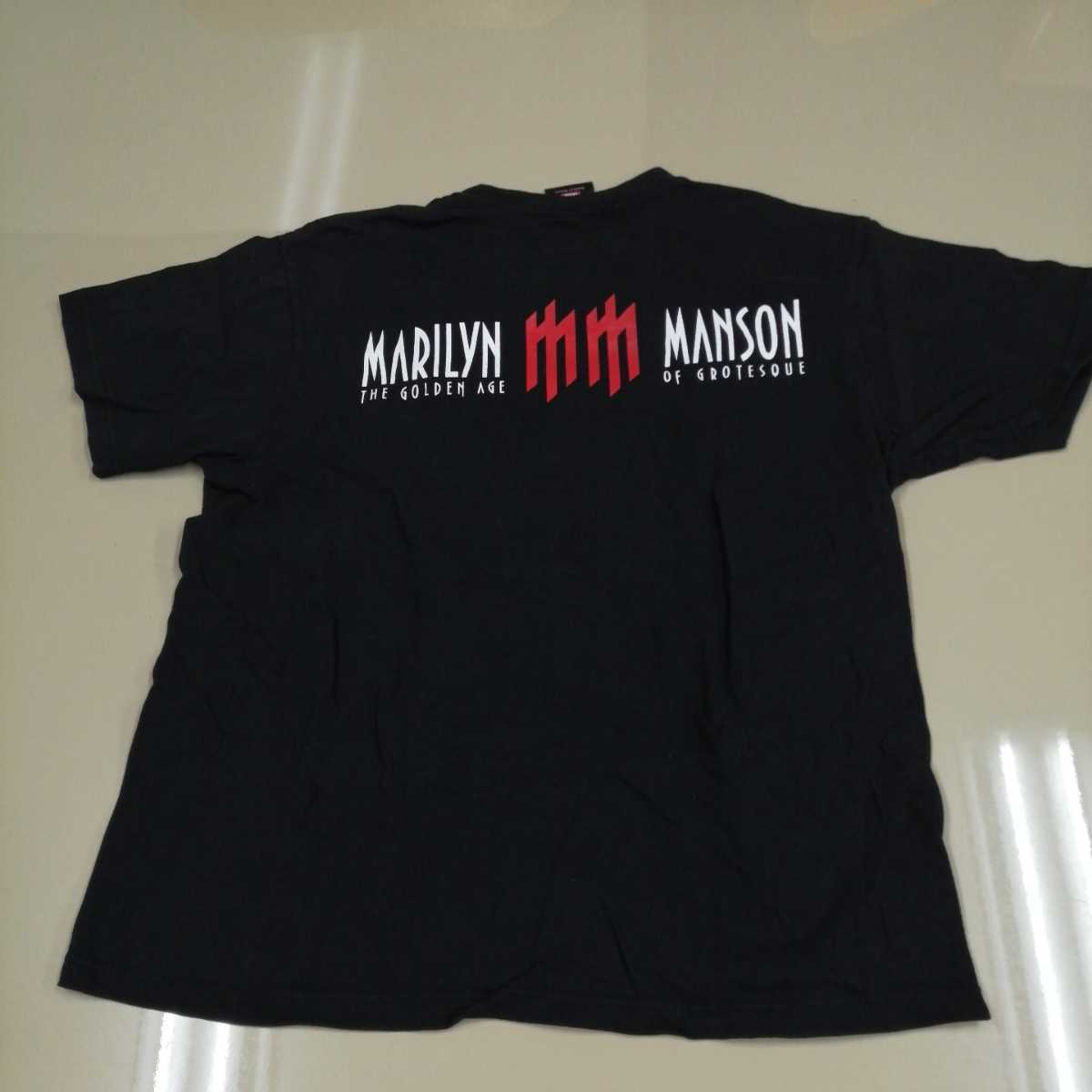 B04 バンドtシャツ マリリンマンソン ロゴt ゴールデンエイジオブグロテスク Marilyn Manson Tシャツ 売買されたオークション情報 Yahooの商品情報をアーカイブ公開 オークファン Aucfan Com