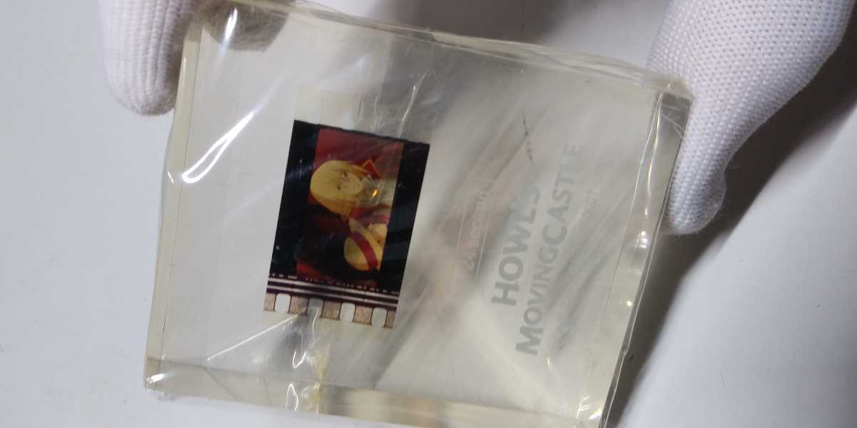 宮崎駿 スタジオジブリ ハウルの動く城 非売品 フィルムキューブ 3個 