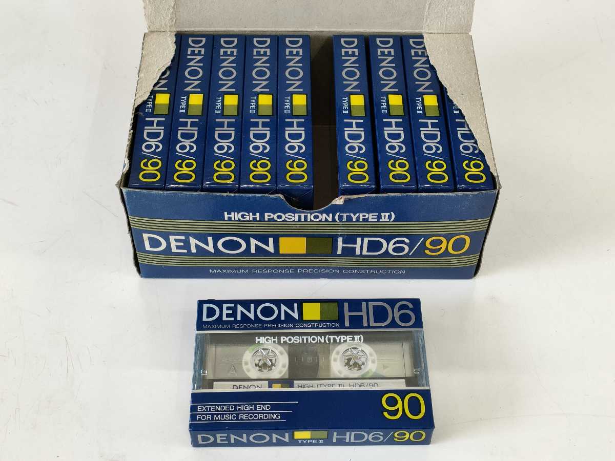  カセットテープ DENON ハイポジ HD6 90分10巻(カセットテープ)｜売買されたオークション情報、yahooの商品情報をアーカイブ公開 - オークファン その他
