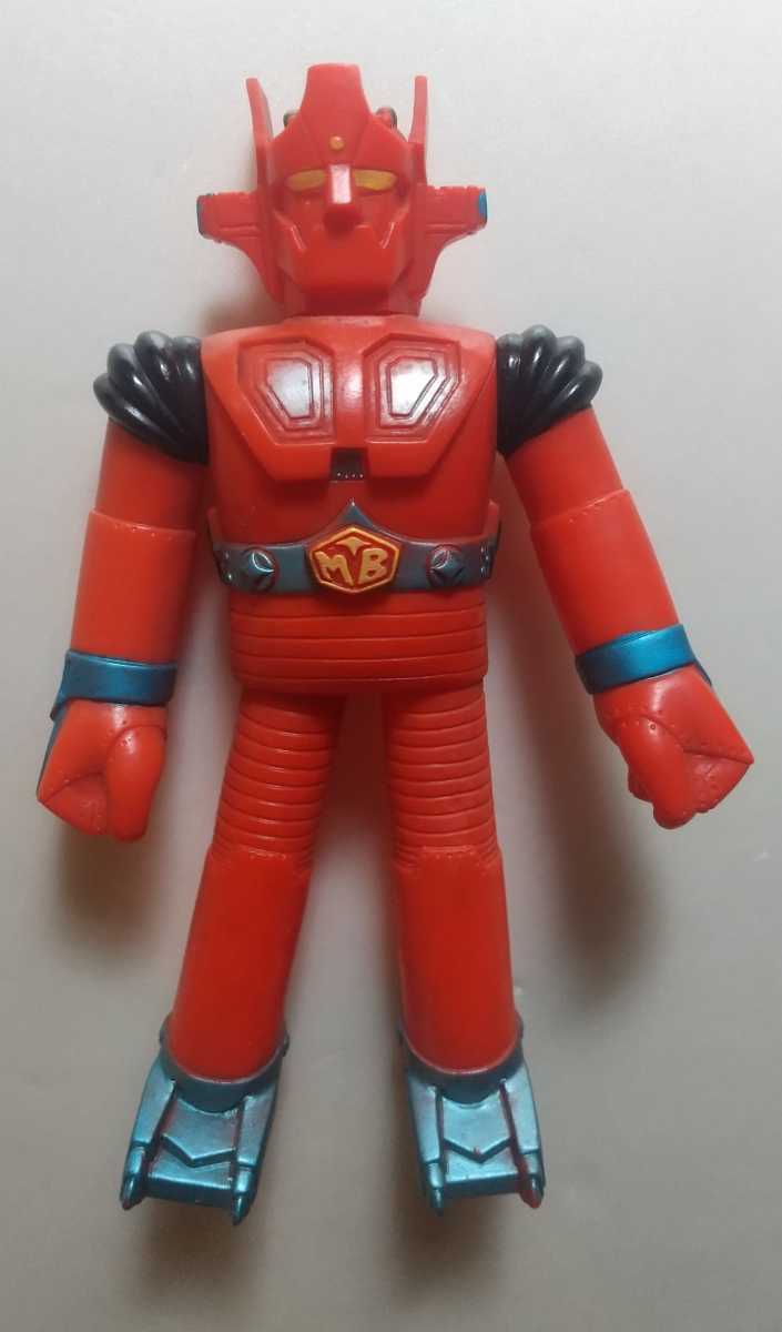ビンテージ 当時物 スーパーロボット マッハバロン ソフビ 昭和レトロ