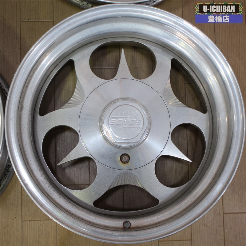 希少 BOYDS ボイド ビレットホイール 8.0-16 5H127 5H120 インセット 