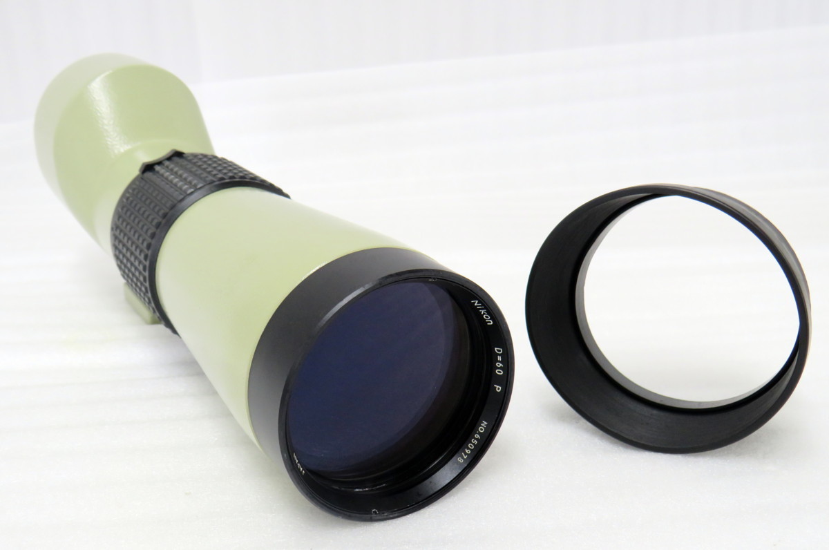 80☆Nikon ニコン FIELD SCOPE D=60 P 単眼鏡☆0304-929 P Nikon