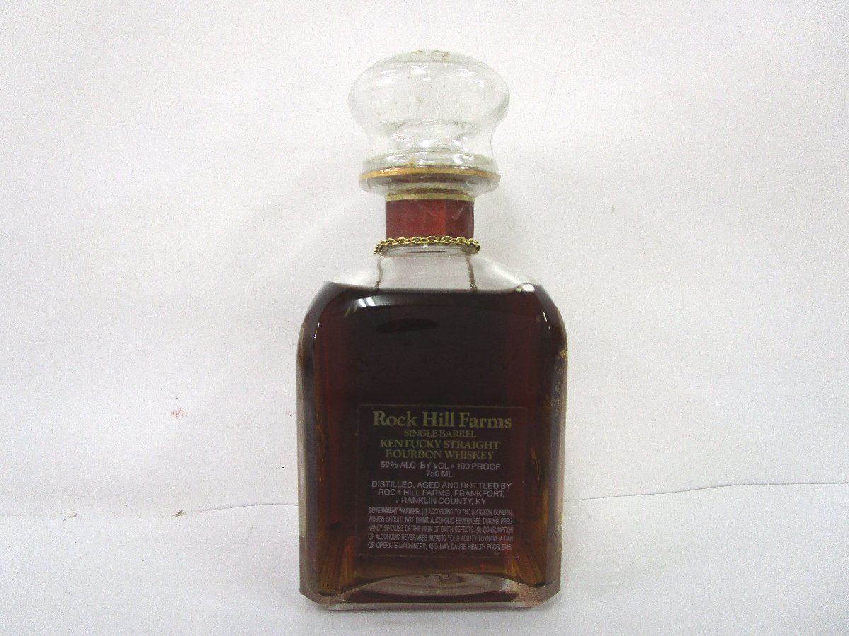 古酒 未開栓 ROCK HILL FARMS ロックヒル ファーム Single Barrel 