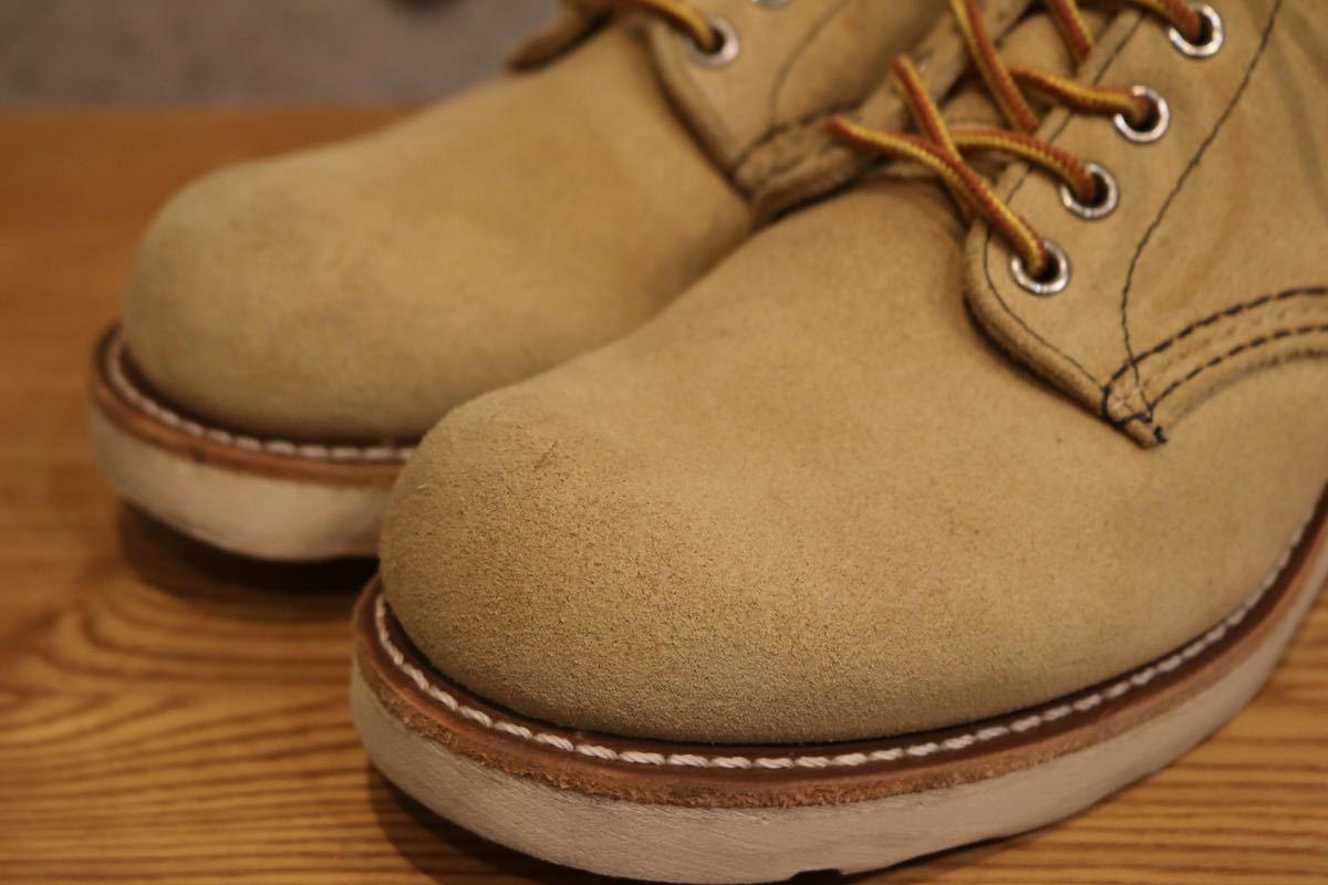 廃盤四角犬タグ RED WING Classic Round No.8167 7E レッドウィング