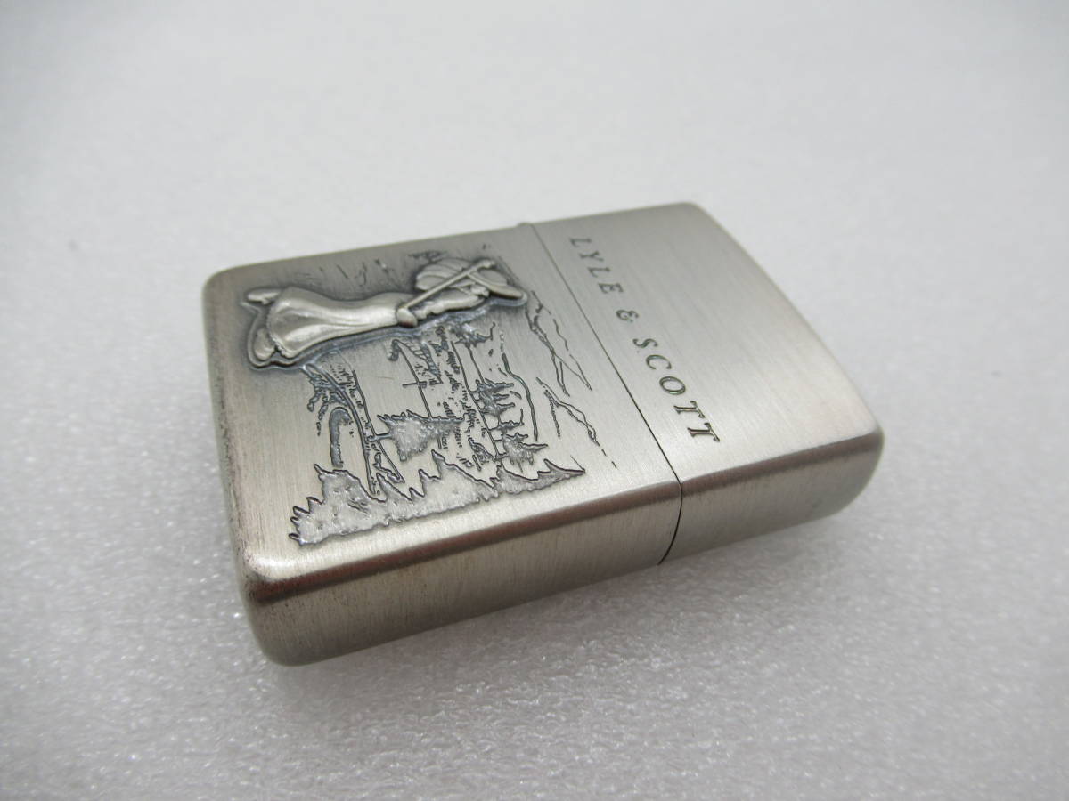 58329 【火花確認済み】LYLE & SCOTT ライル&スコット Zippo 58329 【火花確認済み】LYLE & SCOTT ライル&スコット Zippo