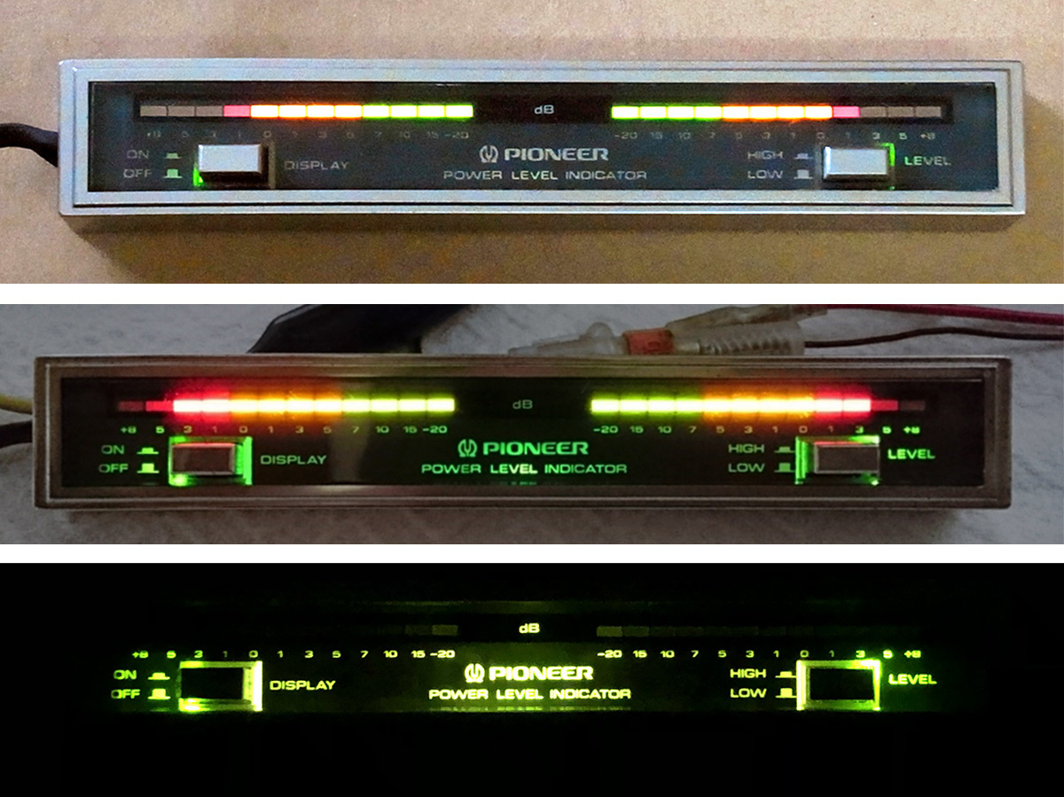 パイオニア ロンサムカーボーイ レベルインジケーター RD-150 PIONEER