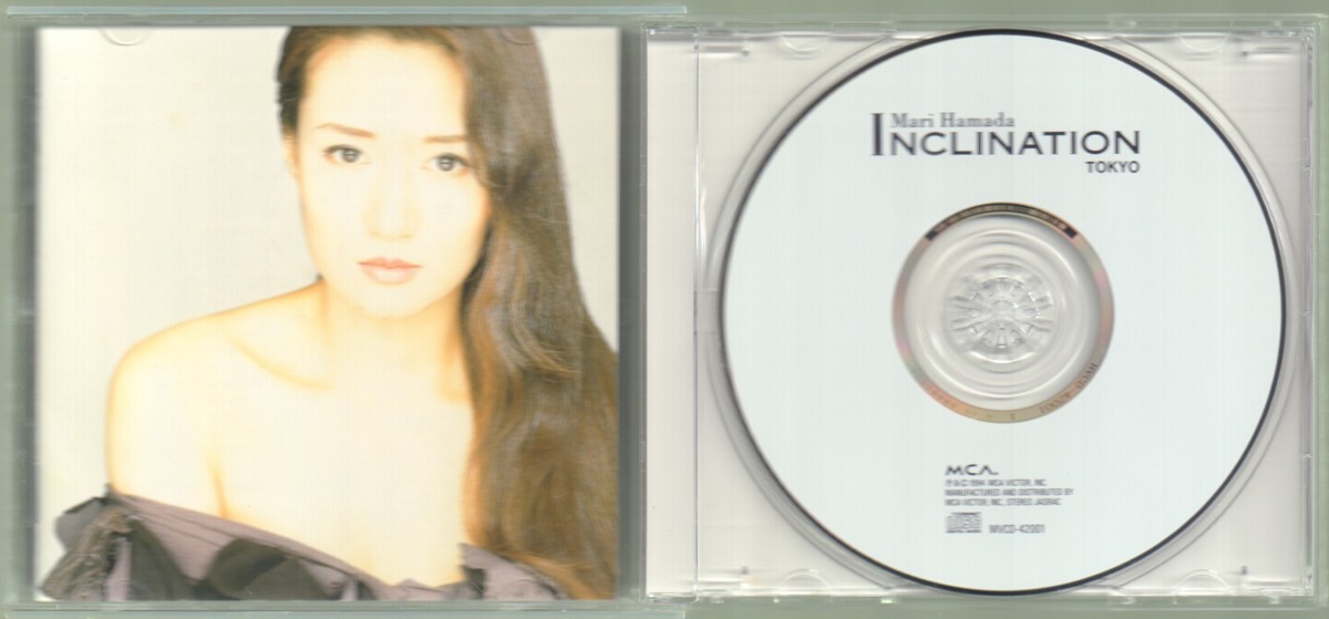 □浜田麻里□ベスト盤(2枚組)□「INCLINATION」□♪Return to myself 