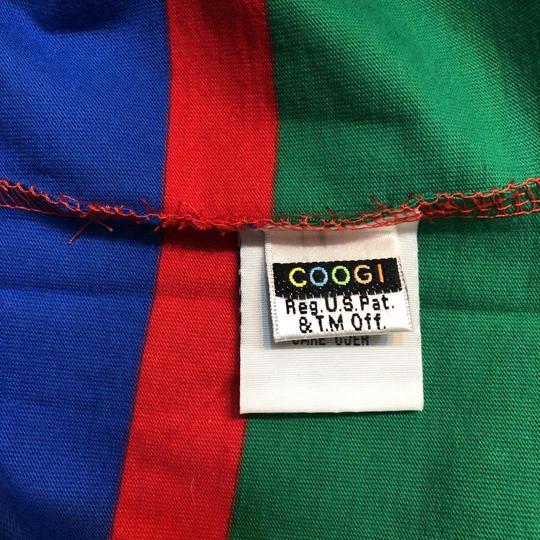 ◎ビンテージ【COOGI】size：XL ポロシャツ メンズ マルチカラー