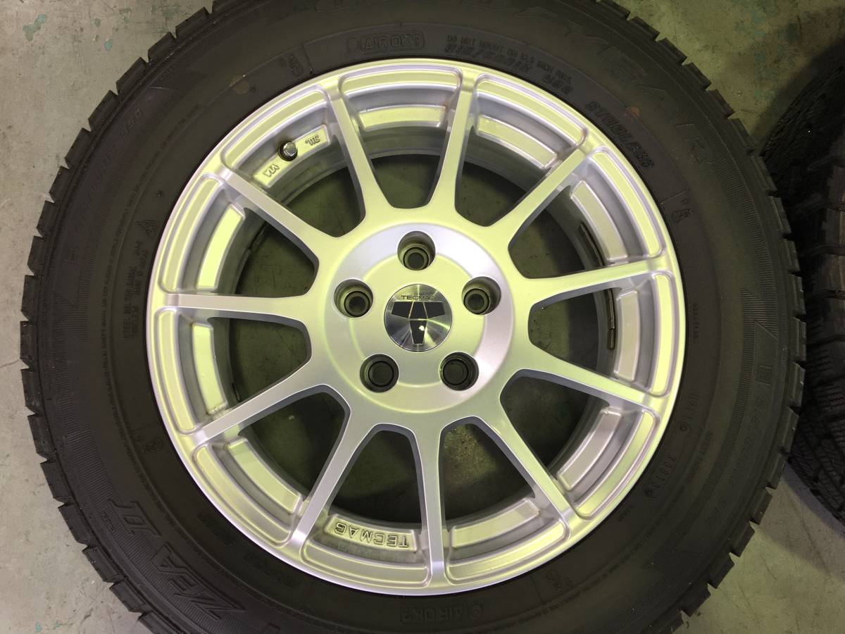 ホイール付きスタッドレス4本セット グッドイヤー ICE NAVI ZEA II 215 
