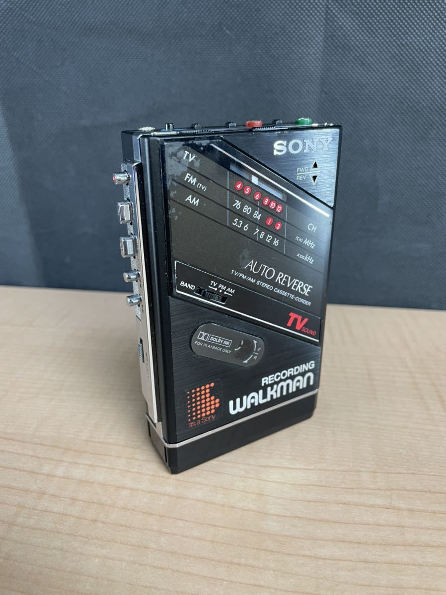 WALKMAN】SONY ウォークマン WM-F202 レコーディング カセットテープ