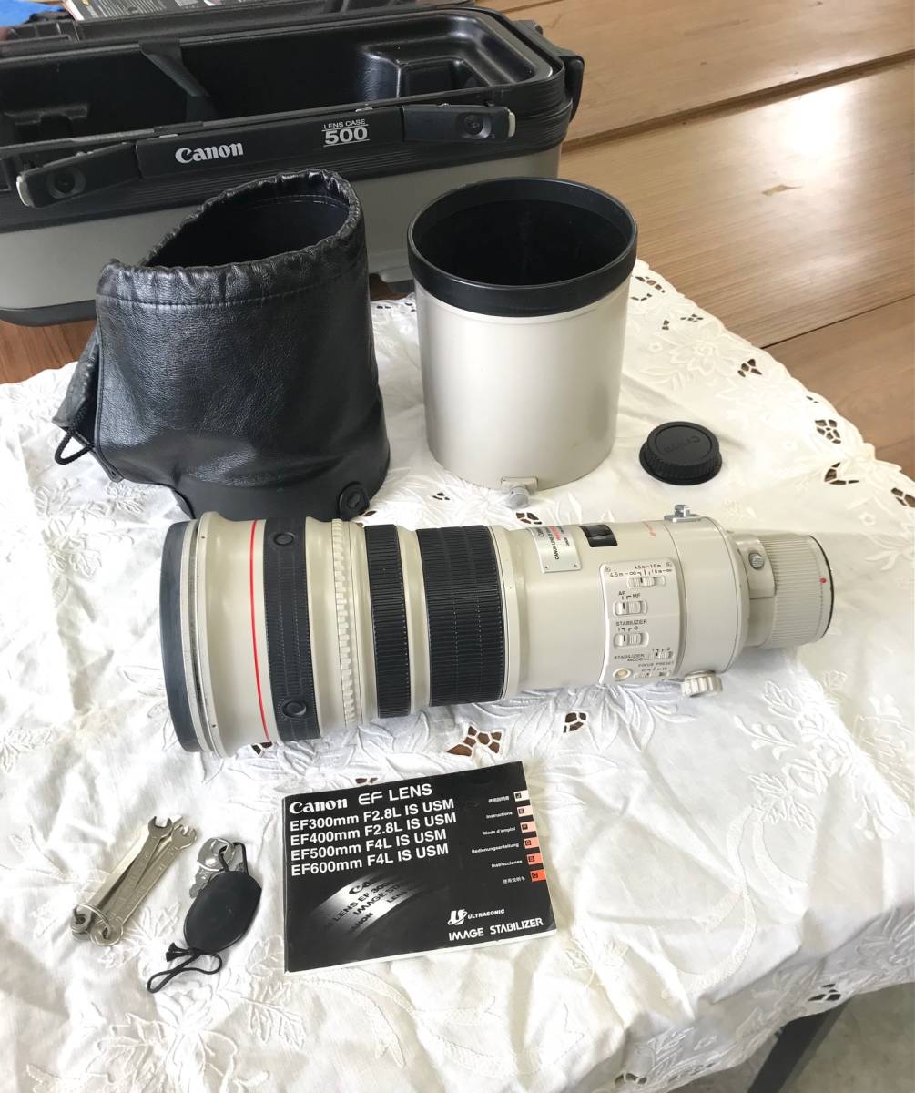  Canon EF500mm F4L IS USM テレコン2台 レンズカバー付(キヤノン)｜売買されたオークション情報、yahooの商品情報をアーカイブ公開 - オークファン キヤノン