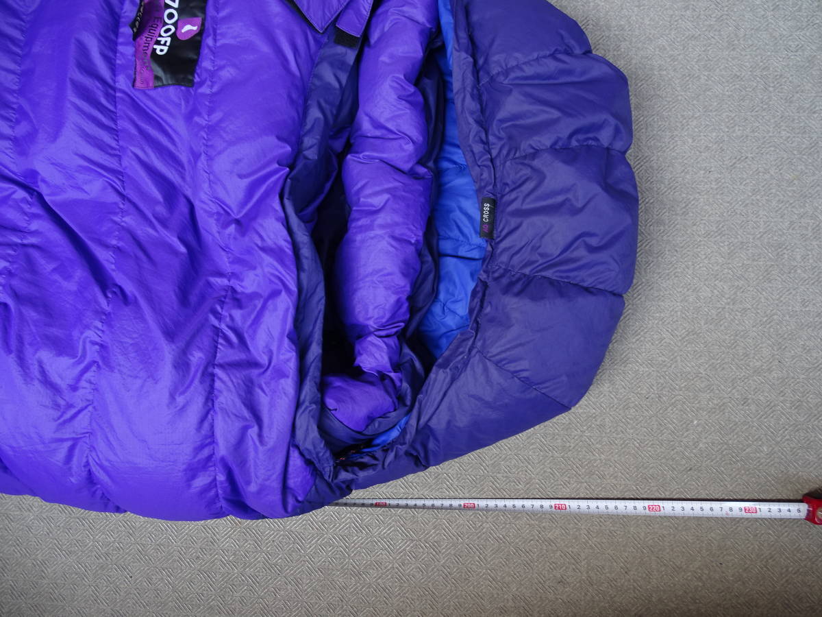 美品　アクシーズクイン　700FP　SD-3105　ダウンシュラフ　PERTEX 700FP ダウンシュラフ アクシーズクイン ホワイトダウングース SD-3105