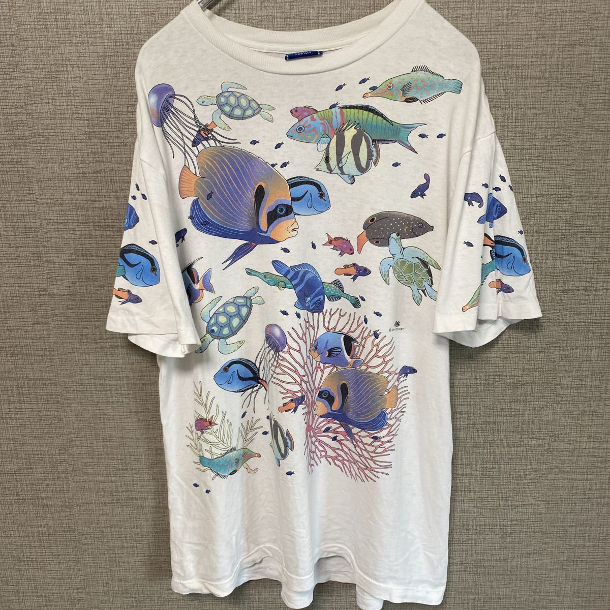 USA製 90s アート ART アートTシャツ OF ヴィンテージ 古着 T 90年代 