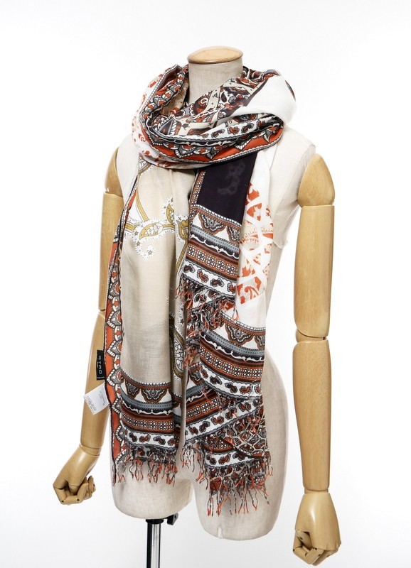 MD6842*イタリア製《ETRO エトロ》ペイズリー/キリン/アニマルプリント