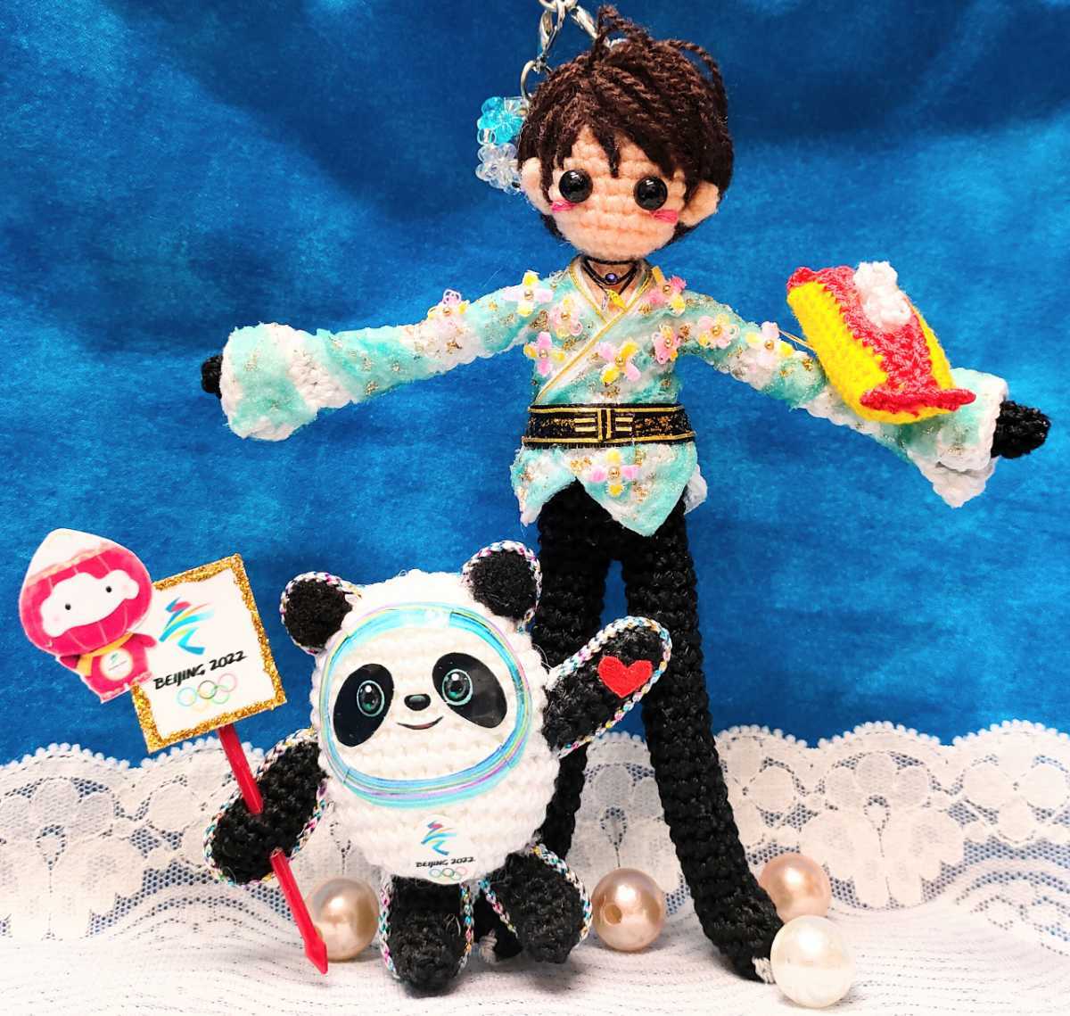 羽生結弦選手風イメージした 羽生結弦さん風イメージハンドメイド 