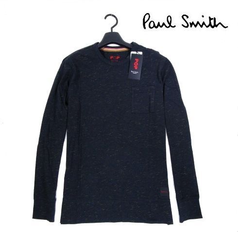 最新作，新品 Y45 Paul Smith ポールスミス 長袖カットソー M チャコール 長袖Tシャツ カラーネップ マルチストライプ(長袖Tシャツ)｜売買されたオークション情報、yahooの商品情報をアーカイブ公開 - オークフ 男性用