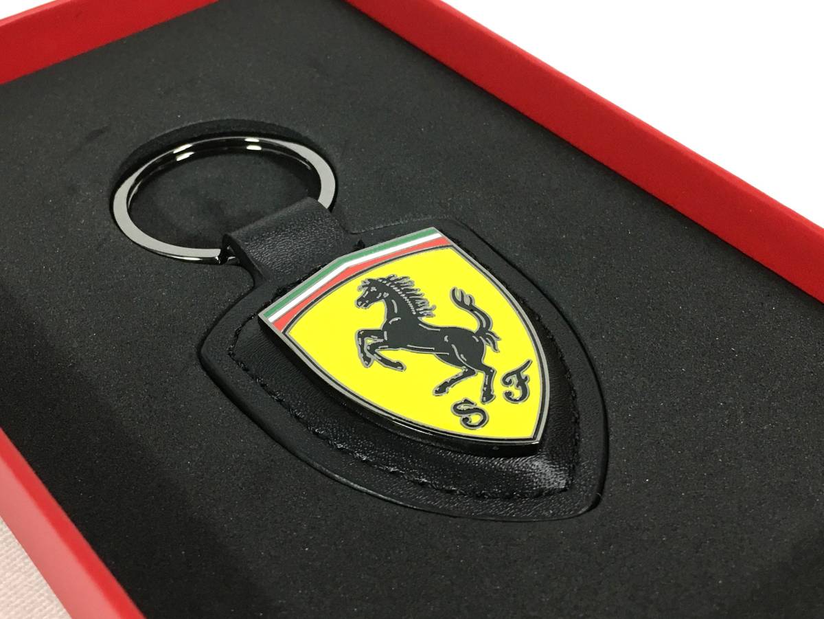 フェラーリ 純正 正規品 キーホルダー キーリング エンブレム ロゴ 