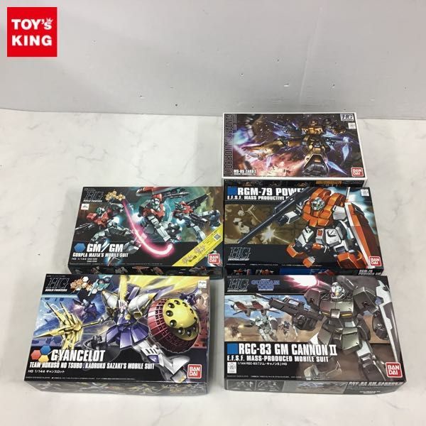 1円～ HG 1/144 ギャン スロット、ザクI 旧ザク（GUNDAM THUNDERBOLT Ver.）他 HG 1&frasl;144 THUNDERBOLT BANDAI Ver.)｜バンダイ サンプル素