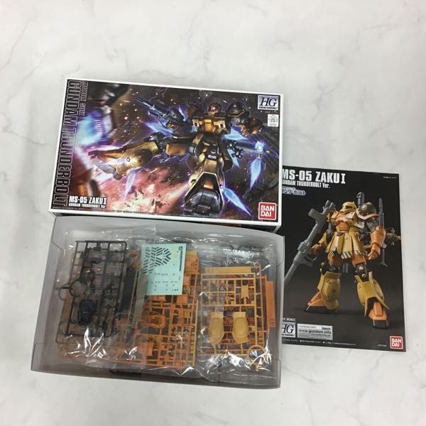 1円～ HG 1/144 ギャン スロット、ザクI 旧ザク（GUNDAM THUNDERBOLT Ver.）他 HG 1&frasl;144 THUNDERBOLT BANDAI Ver.)｜バンダイ サンプル素