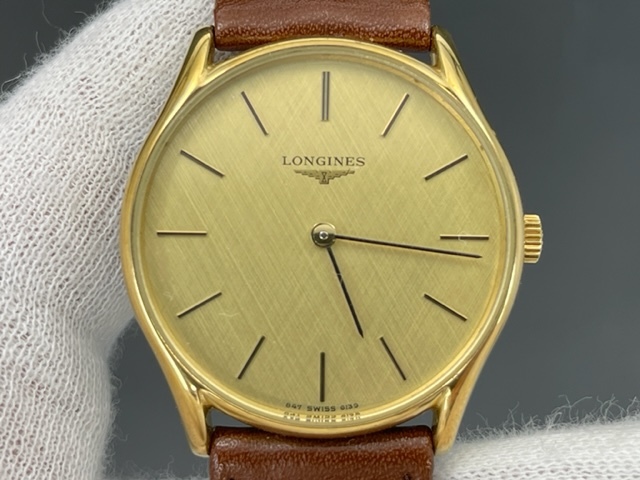 【美品】LONGINES ロンジン 手巻き【847 6139】【稼働品】メンズ ロンジン LONGINES 847 6139 メンズ ラウンド 手巻 ヴィンテージ