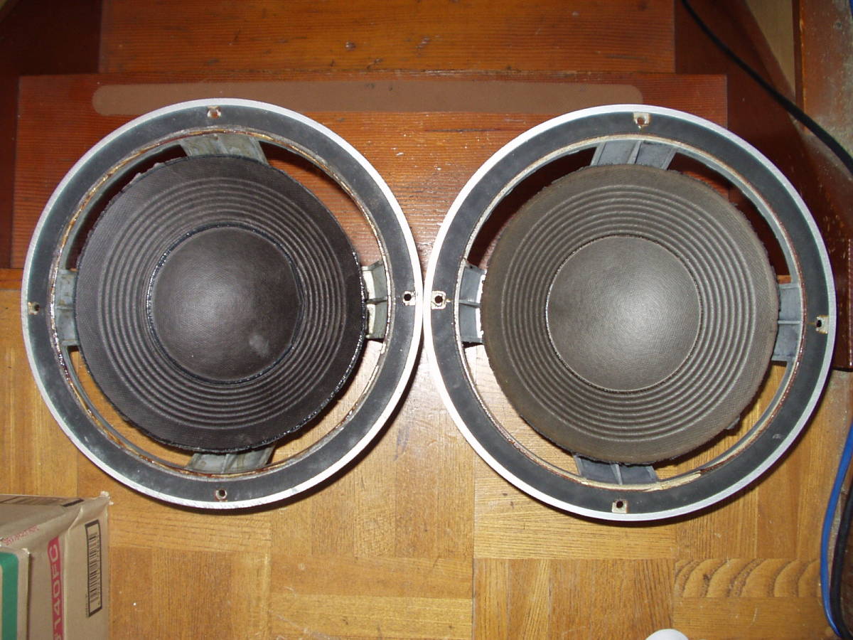 JBLウーファー：125A ① JBL 125A - 0 Unit ウーハー
