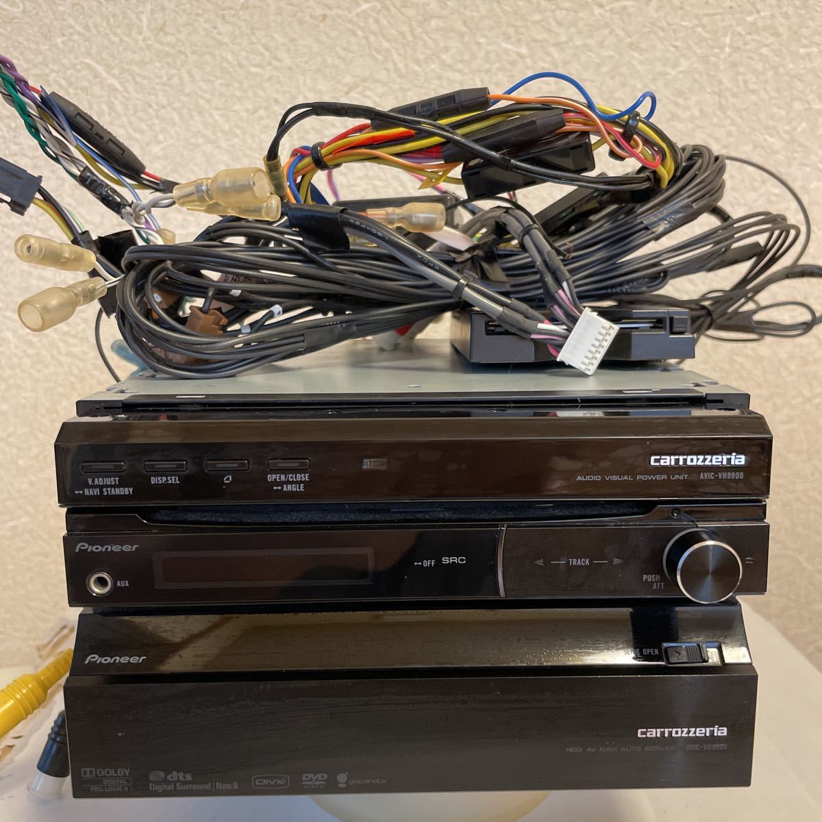 カロッツェリア AVIC-VH9900。サイバーナビ。ジャンク品。
