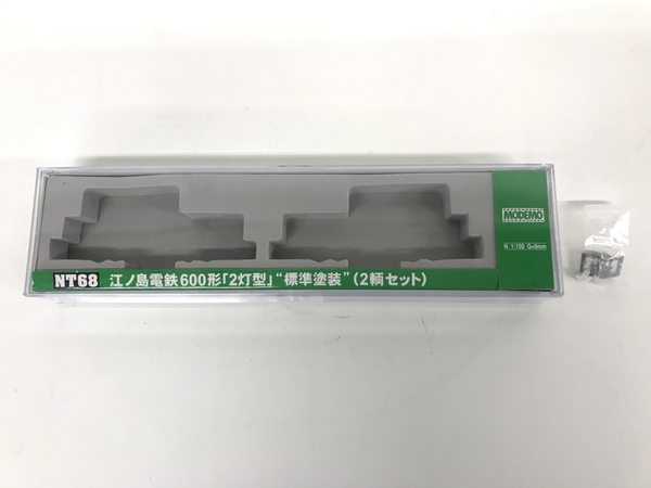 MODEMO NT68 江ノ島電鉄 600形 2灯型 標準塗装 2輌セット Nゲージ 鉄道