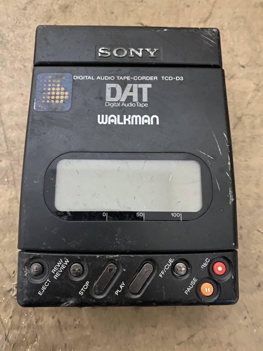 SONY TCD-D3 DAT レトロ 動作未確認 TCD-D8 SONY ソニー WALKMAN TCD