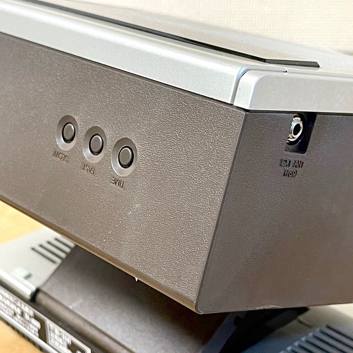 通電確認済 National/ナショナル 白黒テレビ TV/FM-AM radio/CLOCK TR