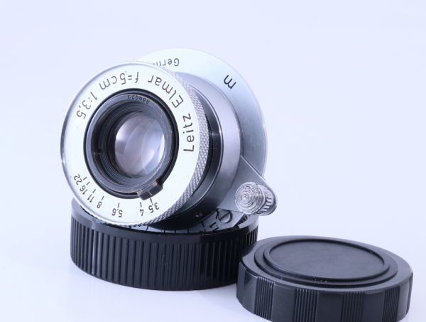 良品 Leitz Elmar エルマー5cm F/3.5 ライカL39レンズ869万台1951年