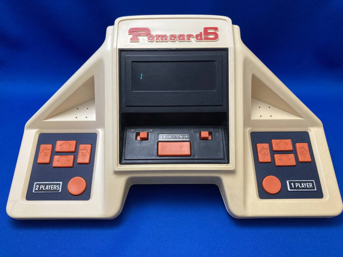 動作メンテ品】FL蛍光管 LSIゲーム ポンカード5 シンセイ Pomcard5