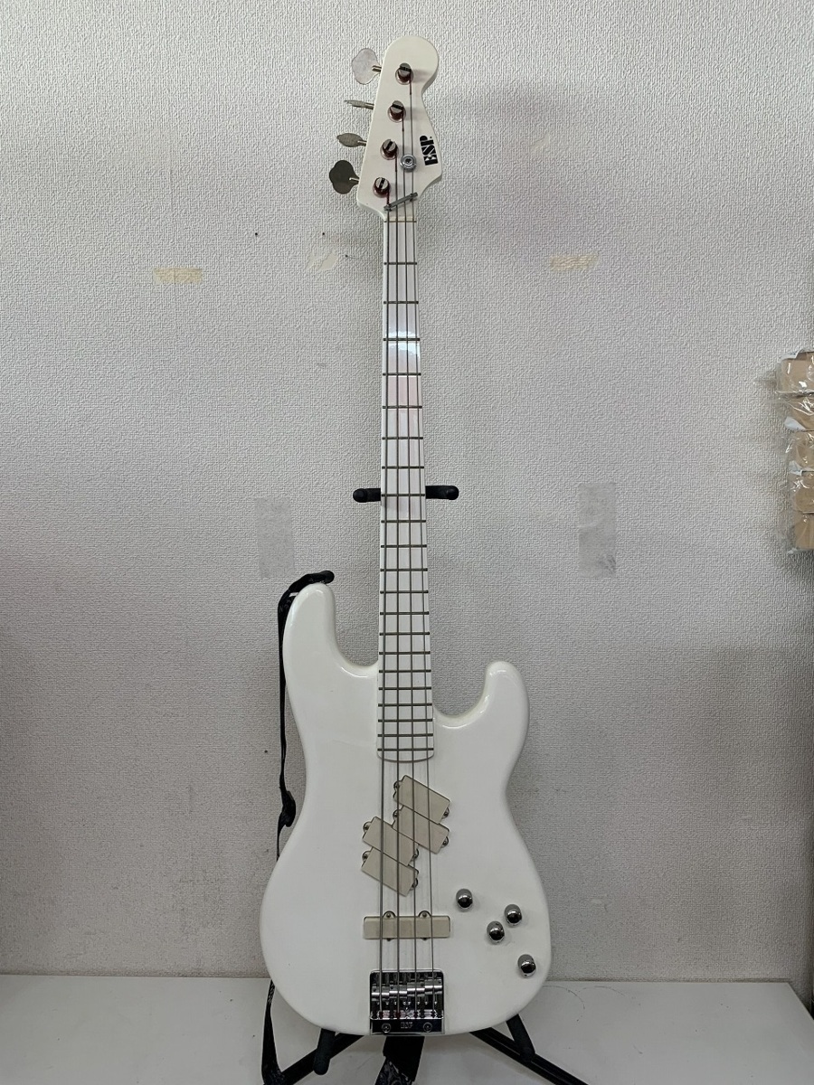 Esp Ppj 160 白 山下 昌良 Model エレキ ベース 弦楽器 ホワイトカラー 専用ハードケース付き 製造年 1990年代 Ok Esp 売買されたオークション情報 Yahooの商品情報をアーカイブ公開 オークファン Aucfan Com