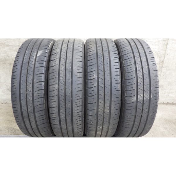 ダンロップ ENASAVE EC300+ 165/60R15 4本SET／2017年製7~8分山オンロードタイヤ／中古 特筆すべき損傷なし／白石区手渡し可／ハスラー等に