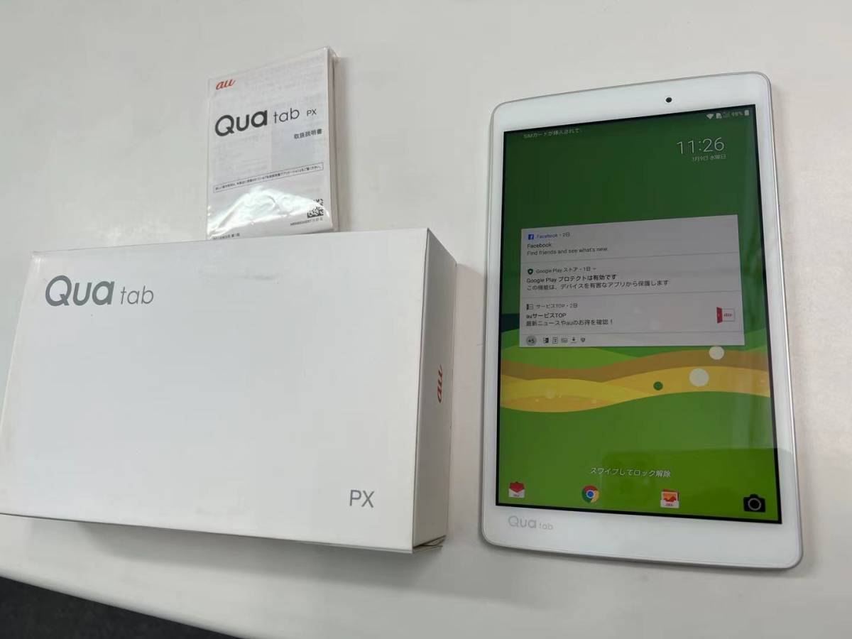【超激得，新作登場】 SIMフリー タブレット Qua Tab PX LGT31 ホワイト 8.0インチ 一括〇(本体)｜売買されたオークション情報、yahooの商品情報をアーカイブ公開 - オークファン 本体