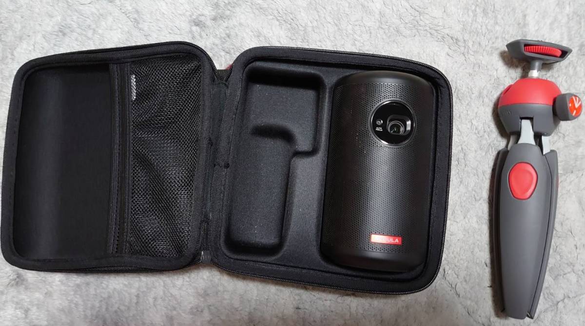 Anker Capsule Nebula II 公式通販 モバイルプロジェクター Android搭載… Nebula世界初の プロジェクター TV搭載 Android おまけ付き | ブラック 世界初 TV搭載プロジェクター
