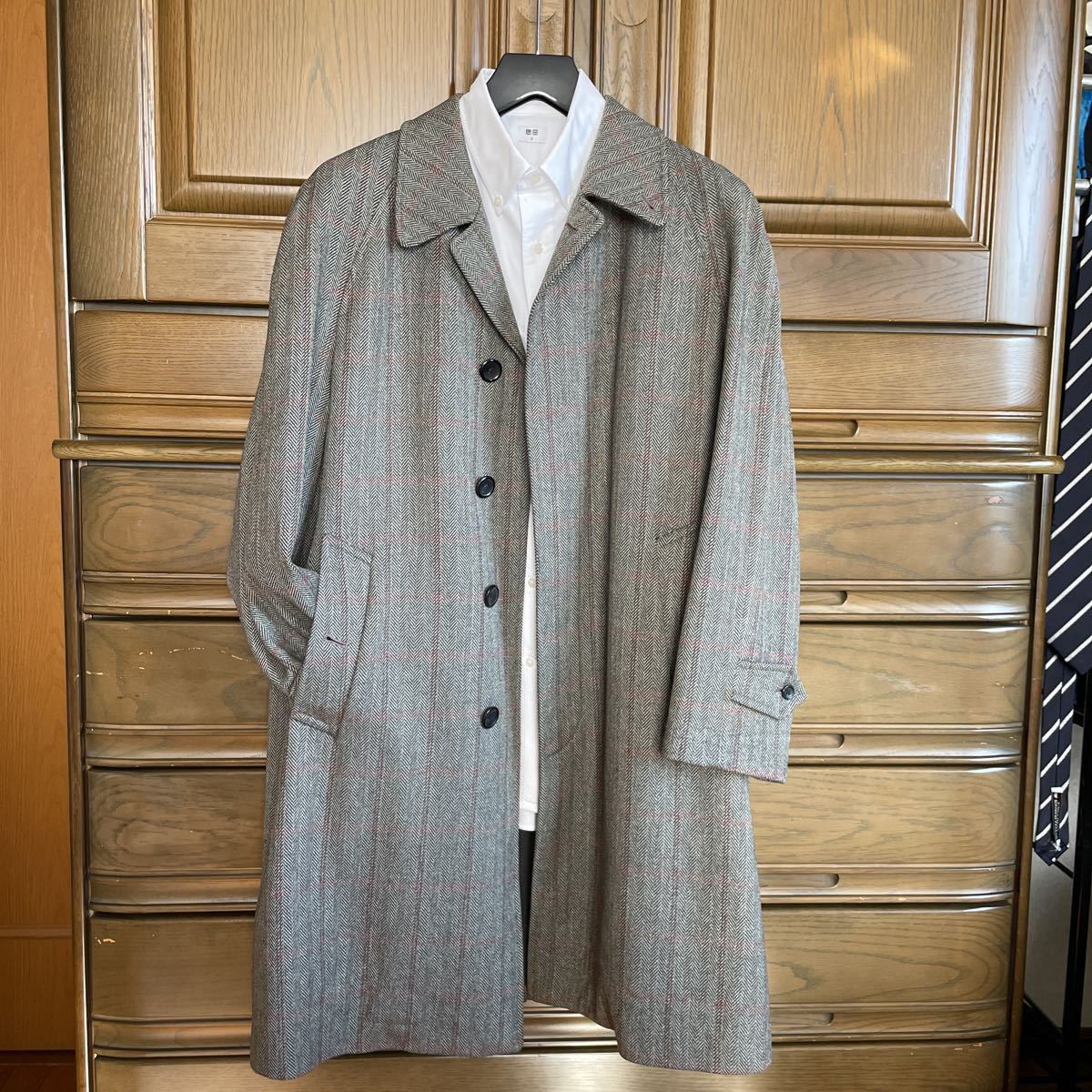 Burberry's Balmacaan Wool Tweed Coat（1960 ～ 70s） バーバリーズ
