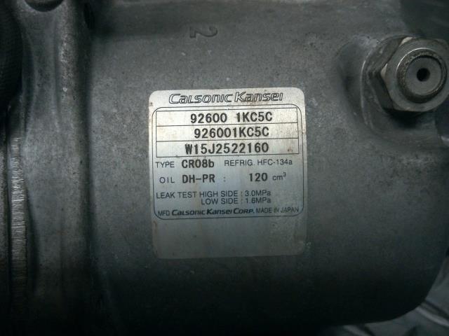 ノート E12 エアコン コンプレッサー 92600-1KC5C