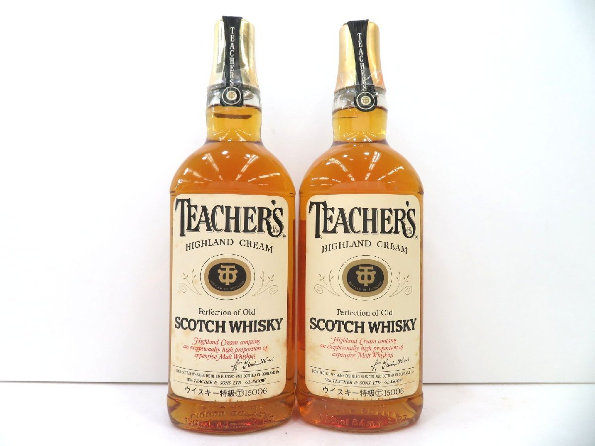 古酒 4本セット TEACHER'S ティーチャーズ 各種 ロイヤル ハイランド