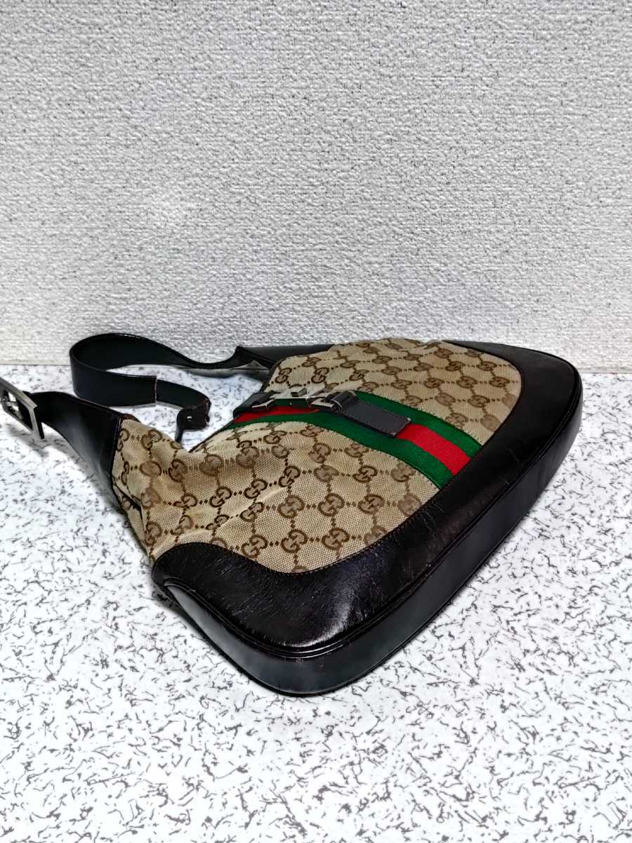 GUCCI グッチ ジャッキー シェリーライン ハンドバッグ トート