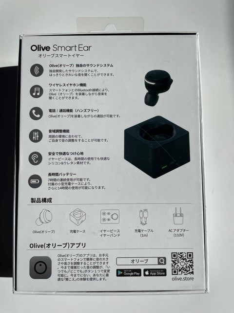 Olive Union【Olive Smart Ear】オリーブ スマートイヤー ブラック