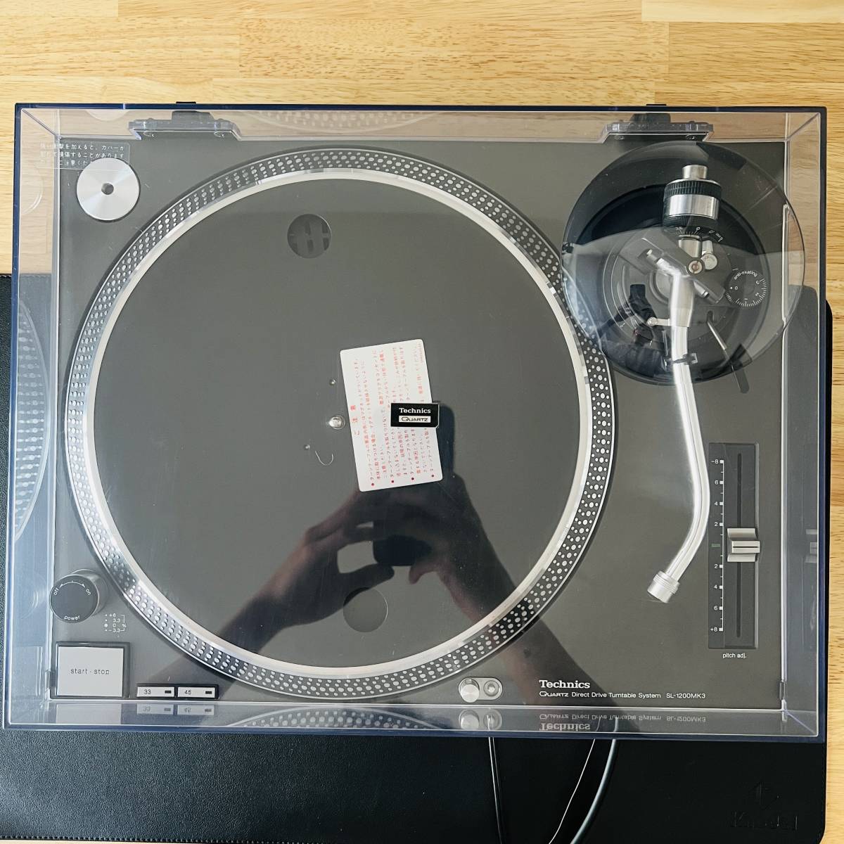 Technics テクニクス ターンテーブル SL-1200MK3 SL-1200MK3-K 