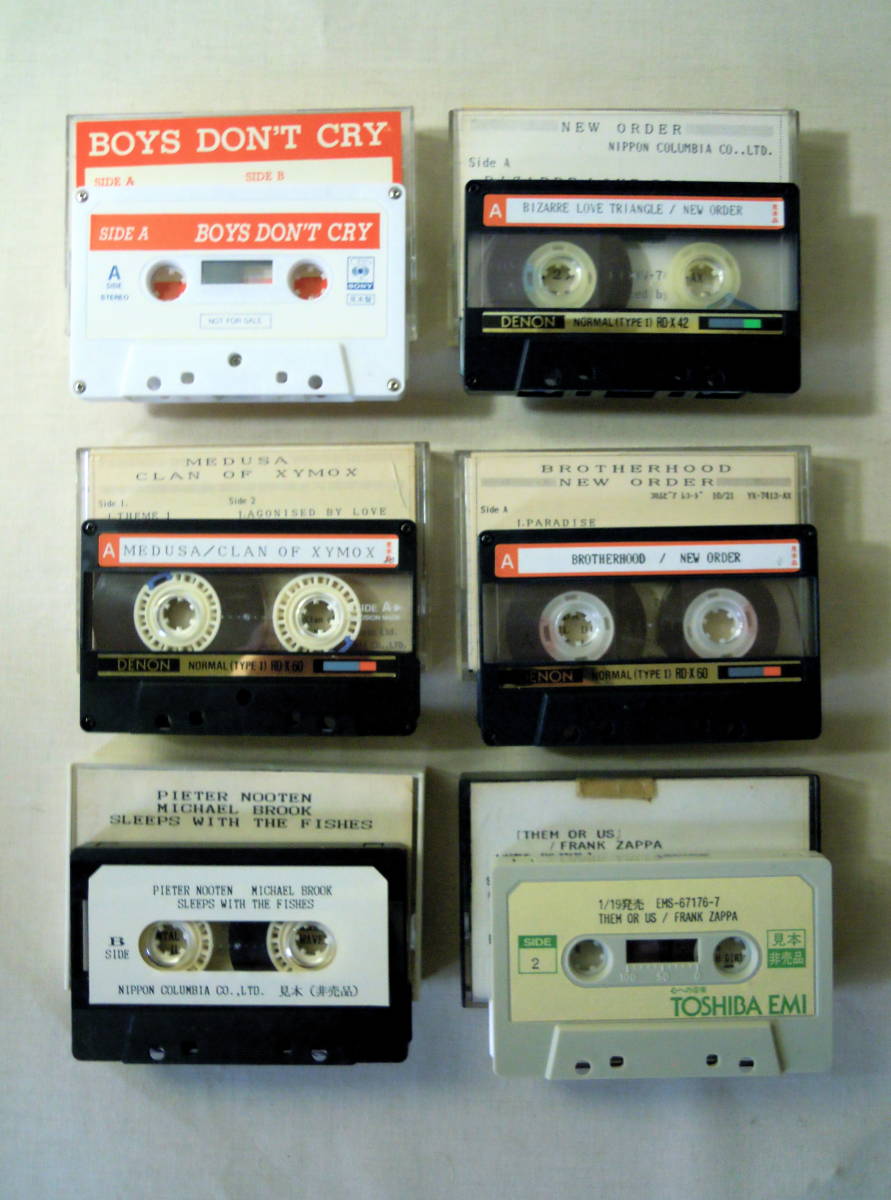 プロモ 非売品 カセットテープ【80年代 洋楽/ロック/ニューウエィブ 