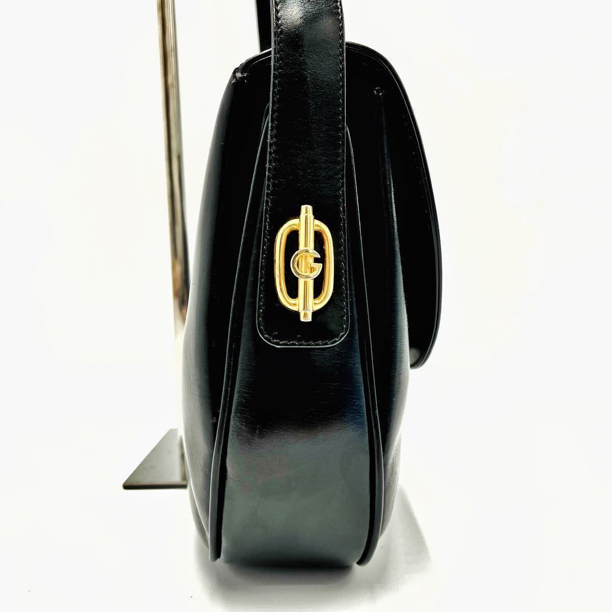 ○稀品 美品○OLD GUCCI オールドグッチ ワンショルダーバッグ 斜め 