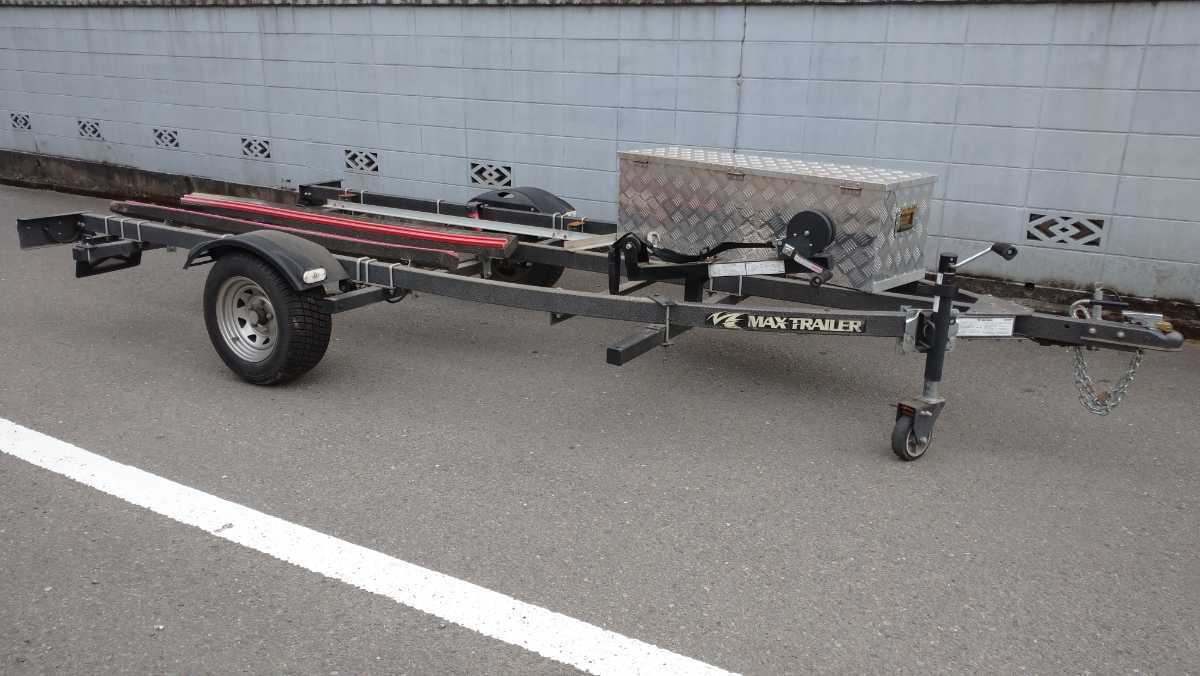 マックストレーラー2艇積み❗️美品‼️ 怖く
