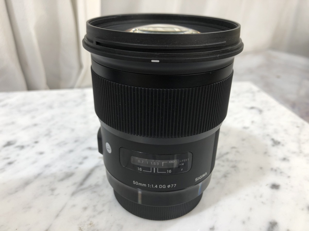 極上品☆シグマ SIGMA 50mm F1.4 EX DG HSM Canon用（EFマウント
