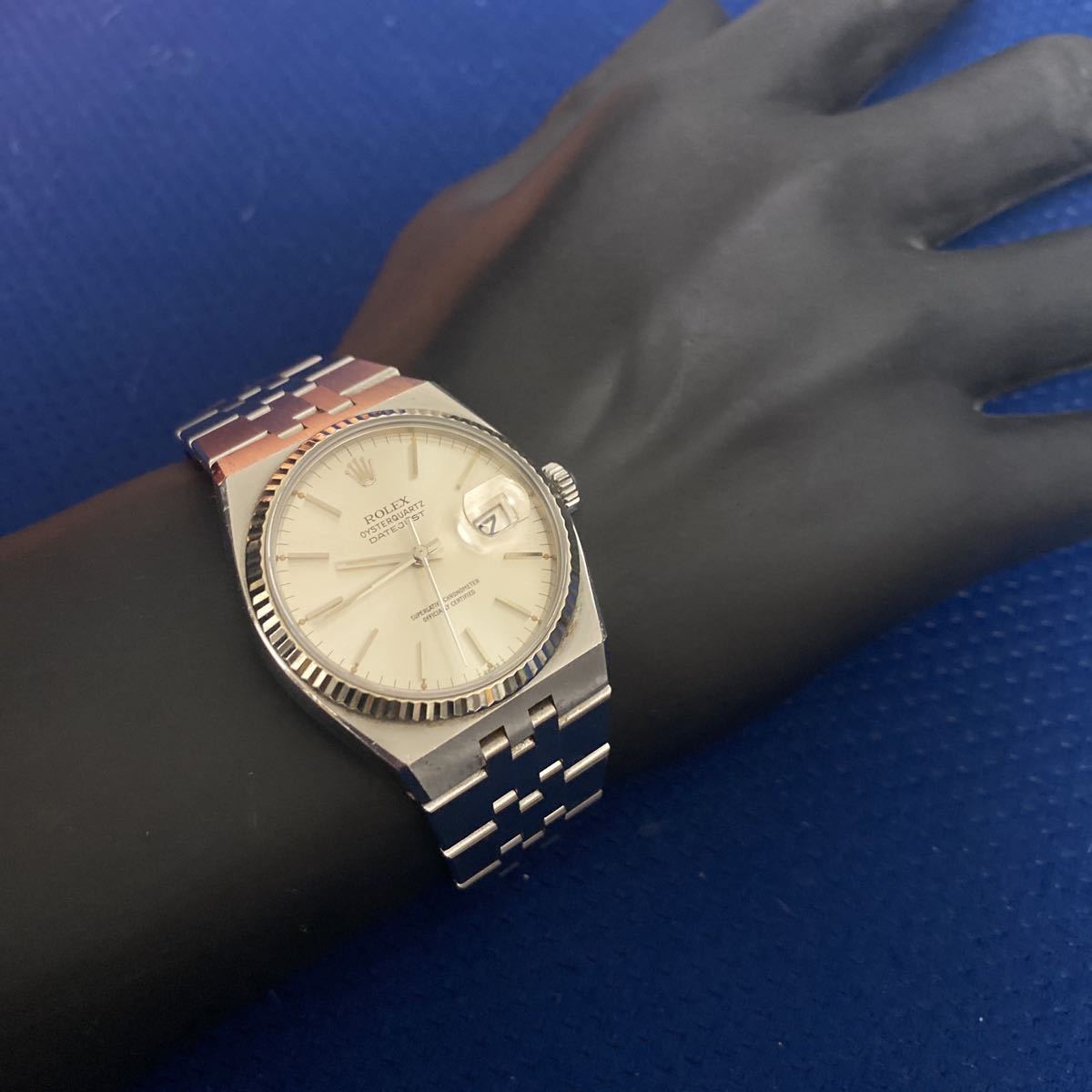 ROLEX ロレックス 17014 希少クォーツ デイトジャスト メンズ腕時計