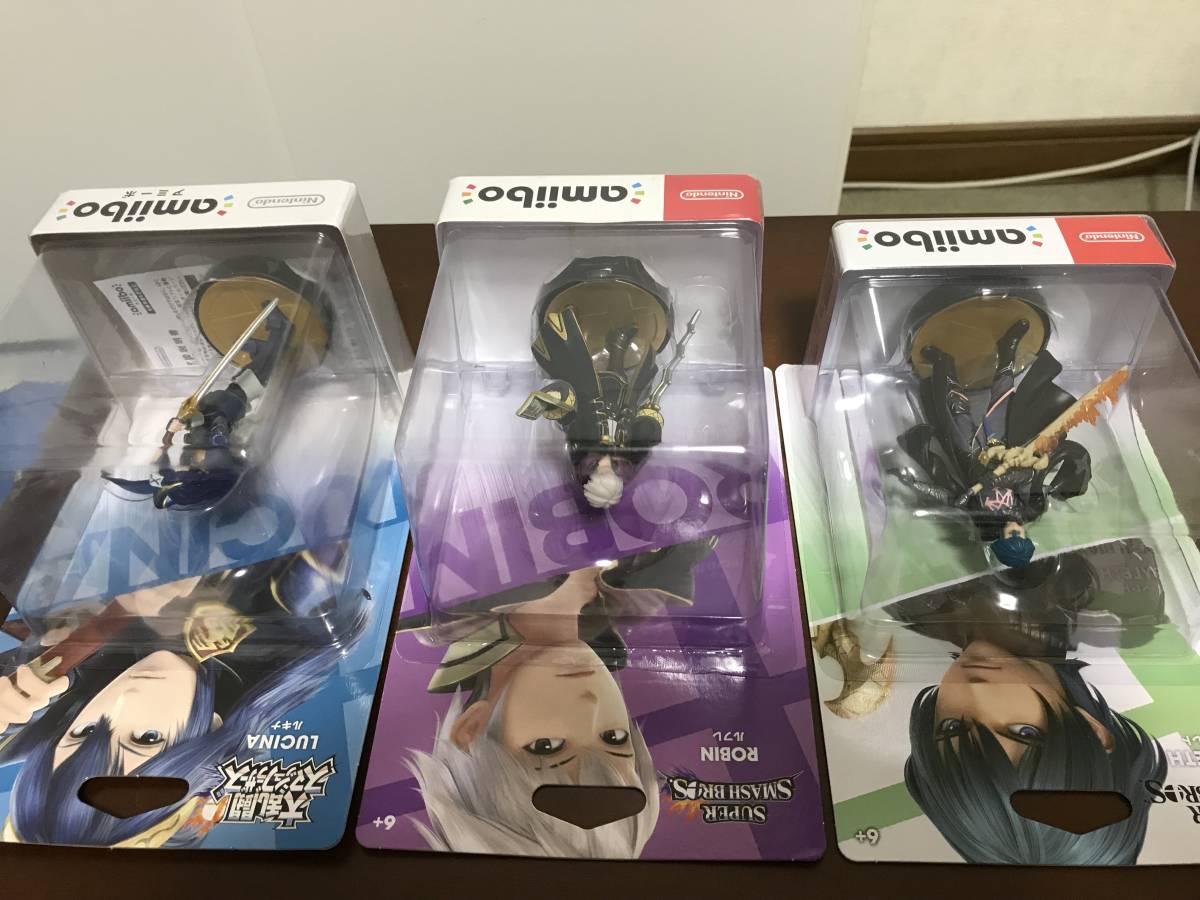 ☆新品未開封☆amiibo【ルキナ/ルフレ/ベレト】3個セット 大乱闘 